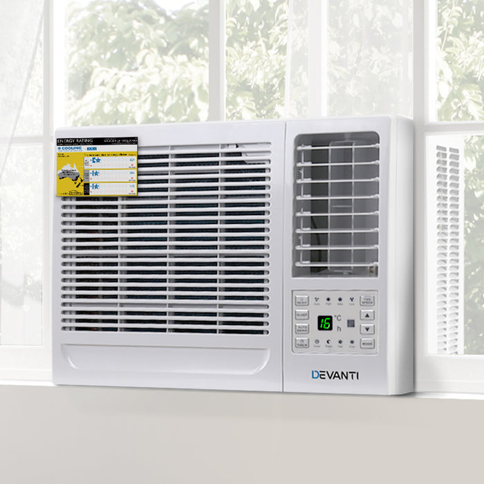 Wndow air conditioner in home