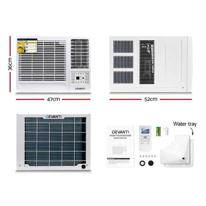 Dimensions of window air conditioner