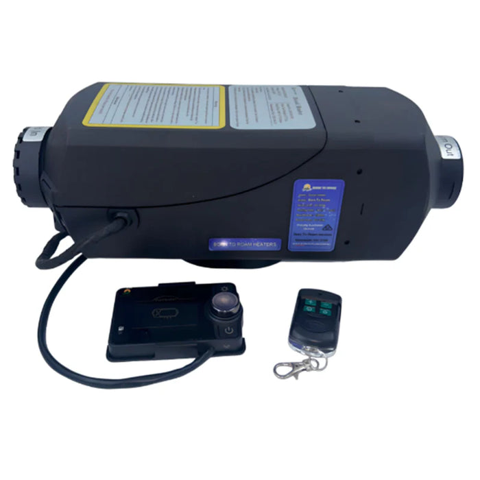 BORN TO ROAM - 2KW Bluetooth Diesel Heater Full Kit | 5L Tank Inc.| 2 Year Warranty