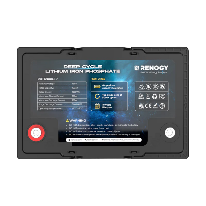 100Ah LiFePO4 Battery