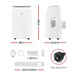 Dimensions of 12000BTU Portable Air Conditioner
