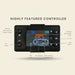 Digital controller for heater with labeled functions