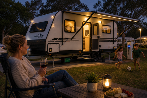 12V Battery charging caravan electricals