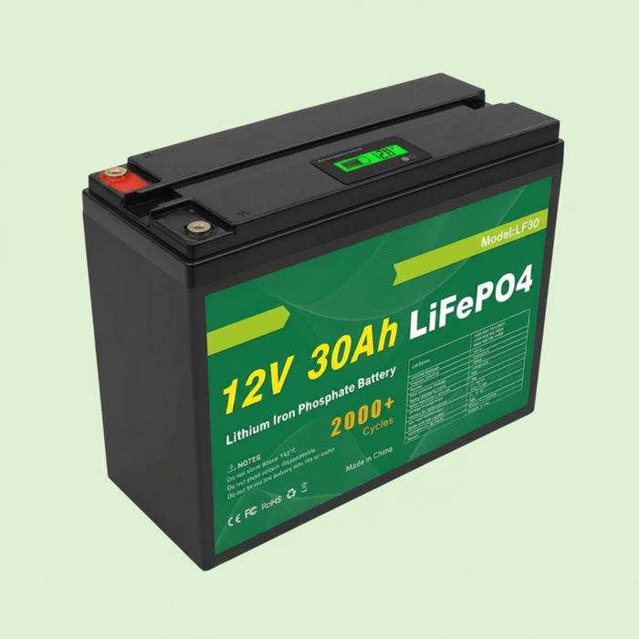 12V 30Ah LiFePO4 battery for caravans