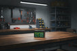 12V 6Ah LiFePO4 battery on workbench