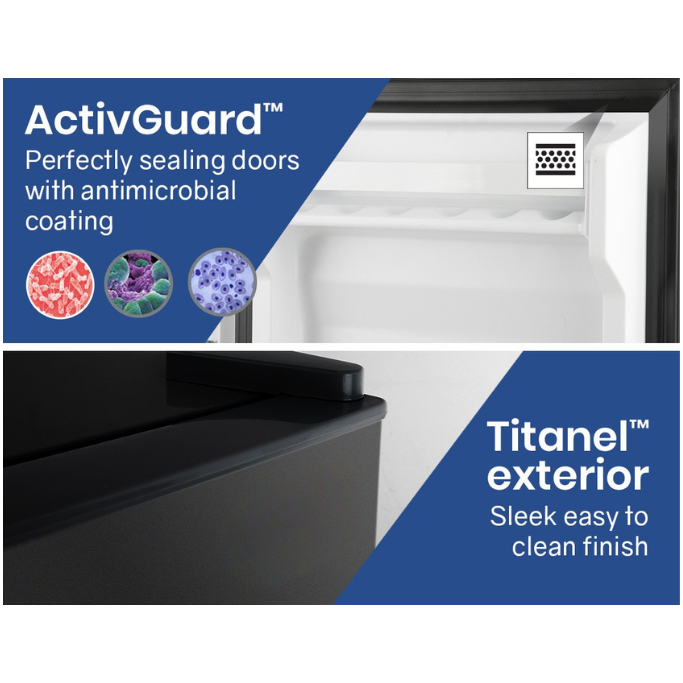 ActivGuard and Titanel features for caravan fridge freezer.