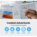 125L caravan fridge freezer featuring  12V refrigeration and adventure features.
