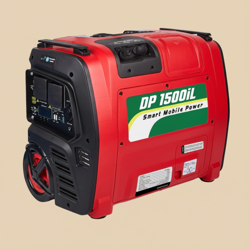Red and black portable power station with 'DP 1500iL' branding