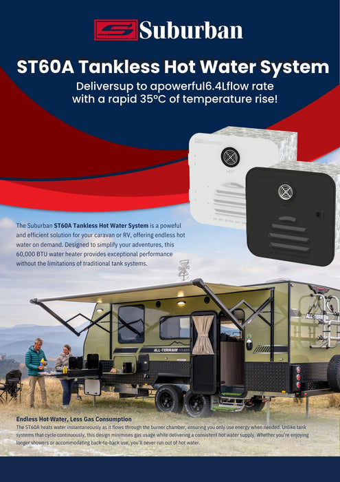 Suburban Instantaneous Tankless Hot Water System ST60A