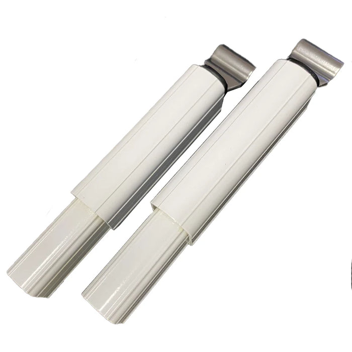 Flap Eliminator Hook End Adaptors (Pair) | for Fiamma F45 Awning | Available in Black or White