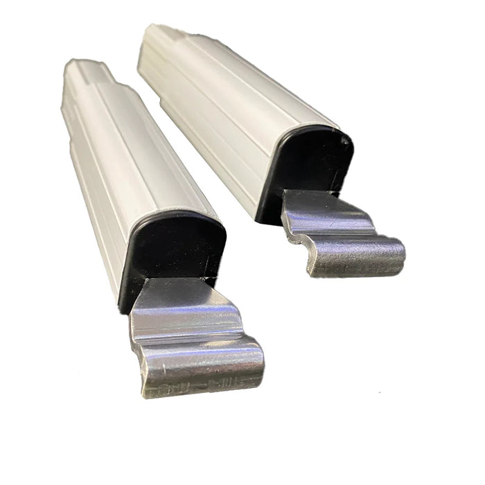 Flap Eliminator Hook End Adaptors (Pair) | for Fiamma F45 Awning | Available in Black or White