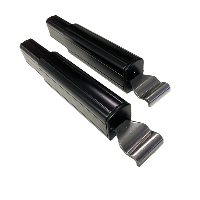 Flap Eliminator Hook End Adaptors (Pair) | for Fiamma F45 Awning | Available in Black or White