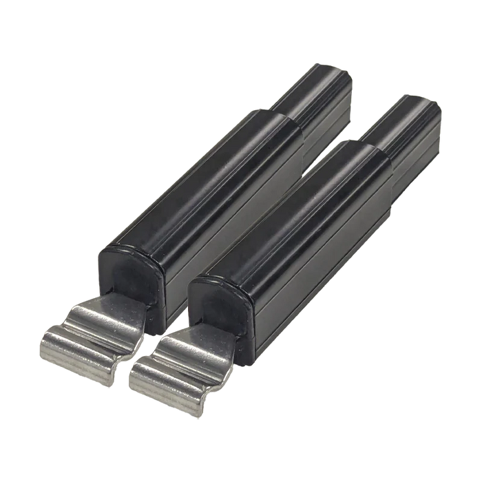 Flap Eliminator Hook End Adaptors (Pair) | for Fiamma F45 Awning | Available in Black or White