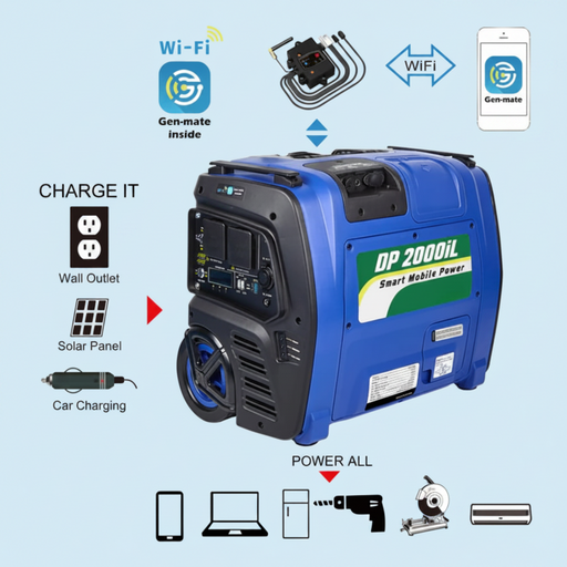 Features of a DP 2000iL Portable Generator
