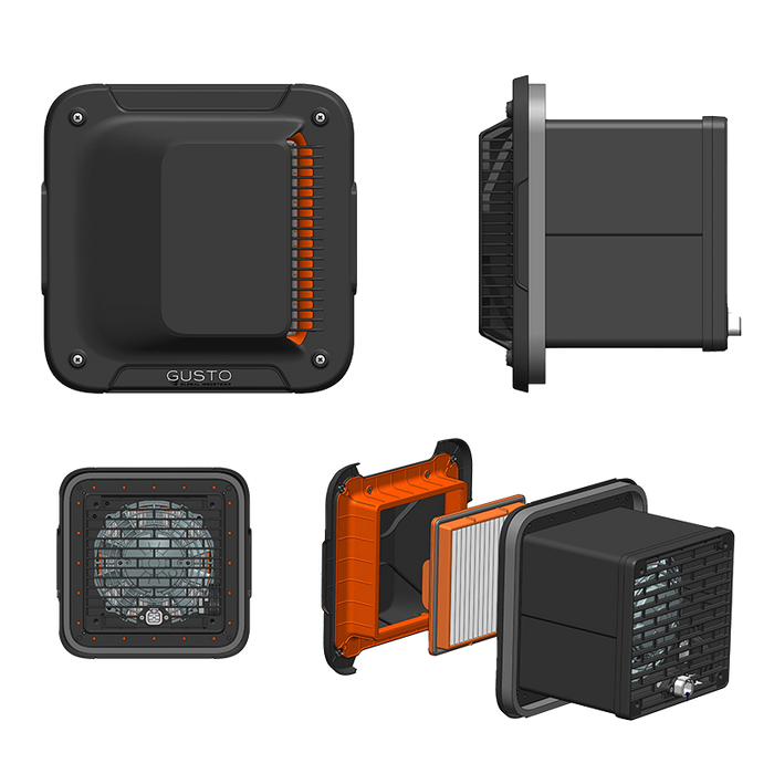 GUSTO DRS PRO Complete Unit - Black 2