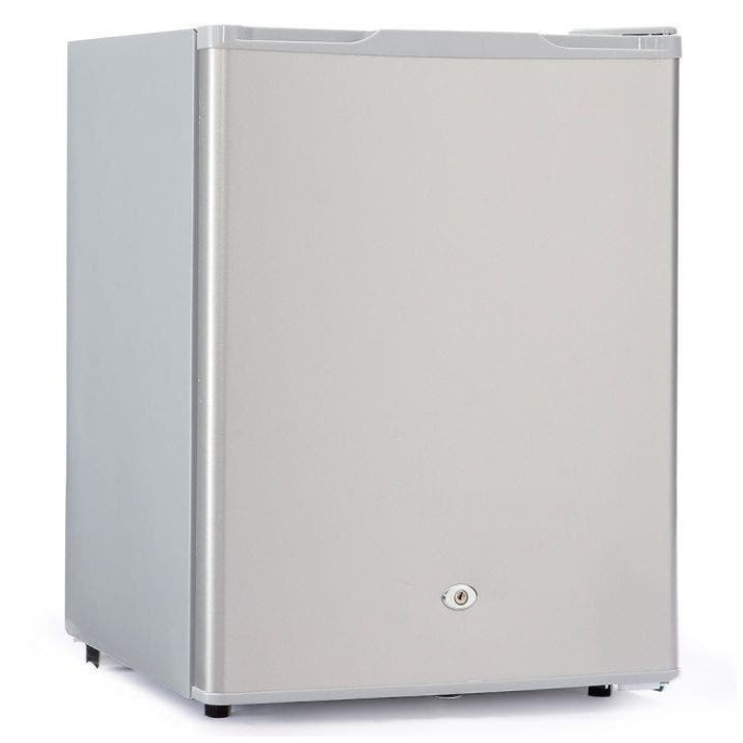 70L 12V silver fridge freezer for caravan