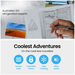 Advertisement for Gecko Australian 12V refrigeration experts with technical drawings and outdoor scenes.