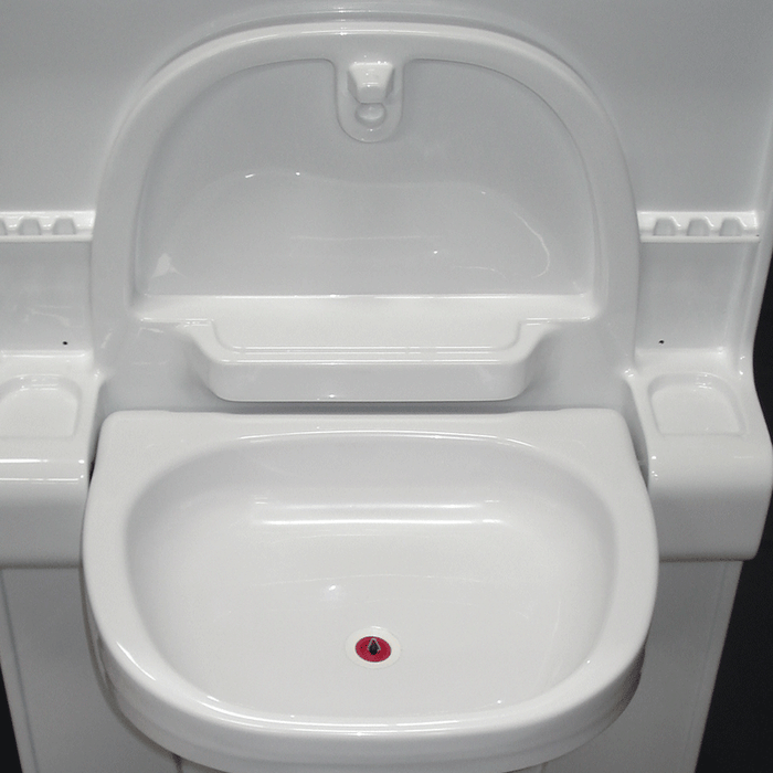 VT90 Bathroom Module-Lower Basin Section 820 x 670 x 160mm.