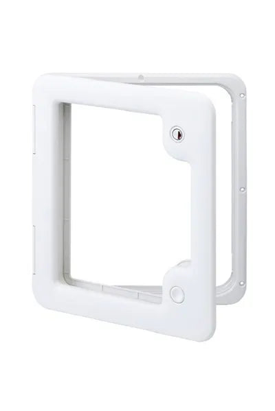 Thetford Service Door #3 | Access Hatch for Cassette Toilet | 385 x 335mm  | Black or White