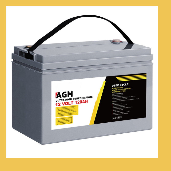 AGM Deep Cycle Battery 12V 120Ah