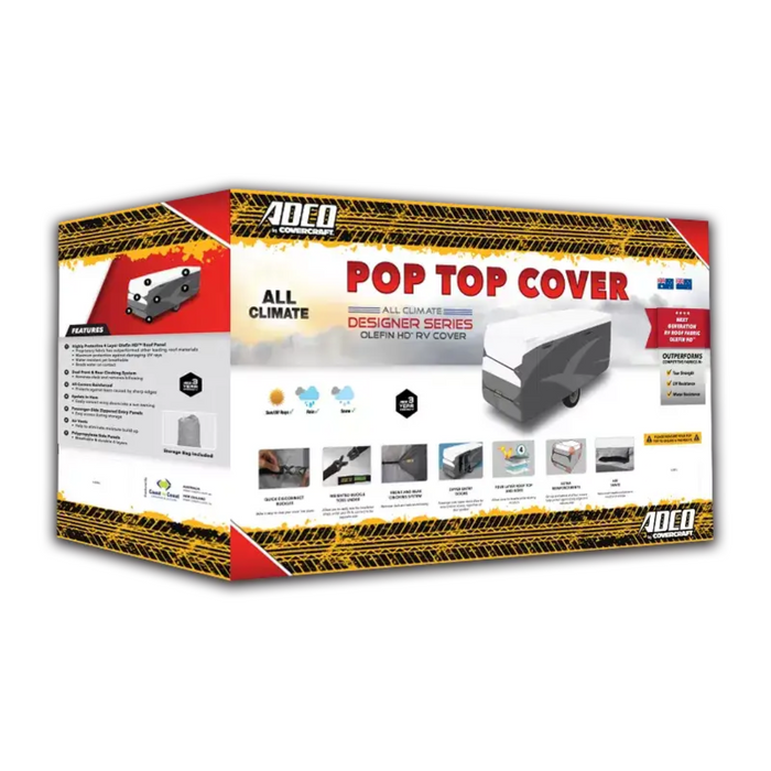 ADCO Olefin HD Pop Top Covers | 3 Year Warranty | 12' to 20'