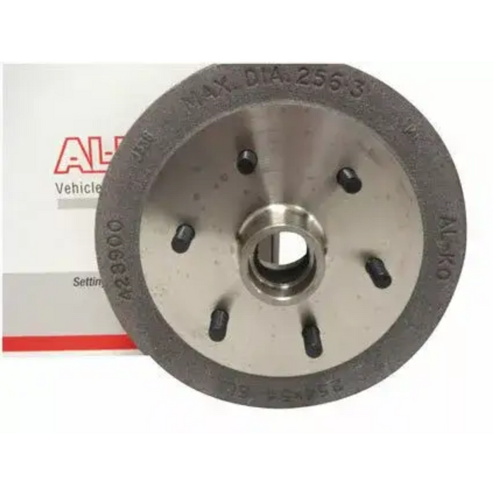 Alko 10" X 2-1/4" Landcru. Stud Pattern Elect Hub Drum. Machined For Slim Bearings. 438213