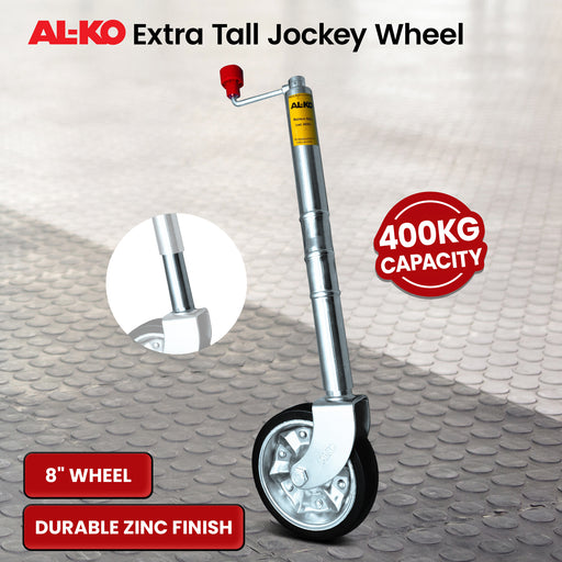 AL-KO Extra Tall Jockey Wheel with 400KG capacity