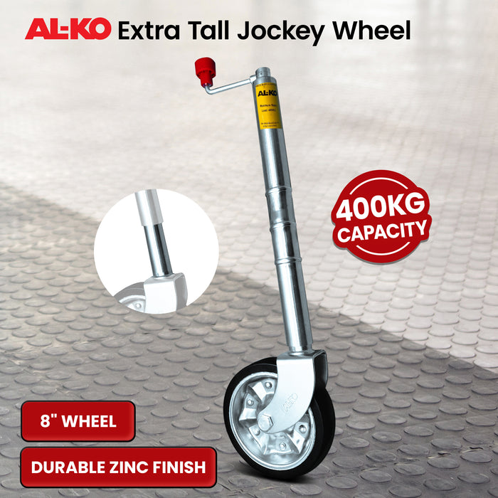 AL-KO Extra Tall Jockey Wheel with 400KG capacity