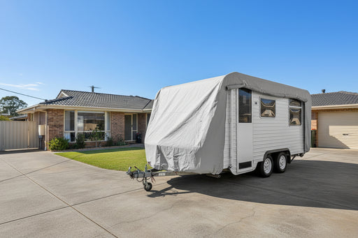 Caravan Cover With Side Zip 