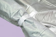 Close-up of caravan cover