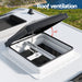 Caravan Roof Hatch 45 degree open