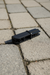 Spigot end for caravan awning flap