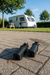 Spigot ends for F45 awning flap eliminator