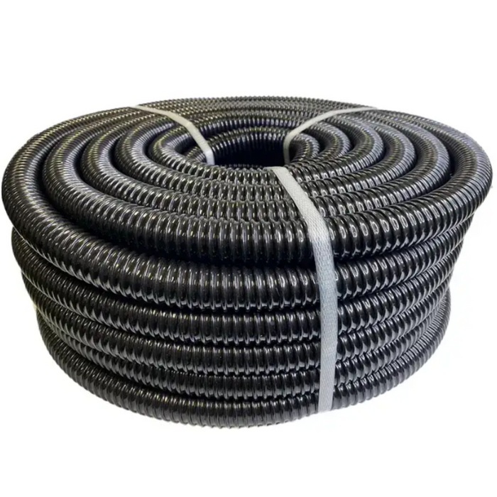 Coast  Black Sullage Waste Hose - 30m Bulk Roll - 27mm I.D.