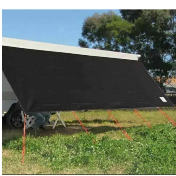 Coast V2 Black Sunscreen W4635mm x H1800mm to suit 16' CF Awning