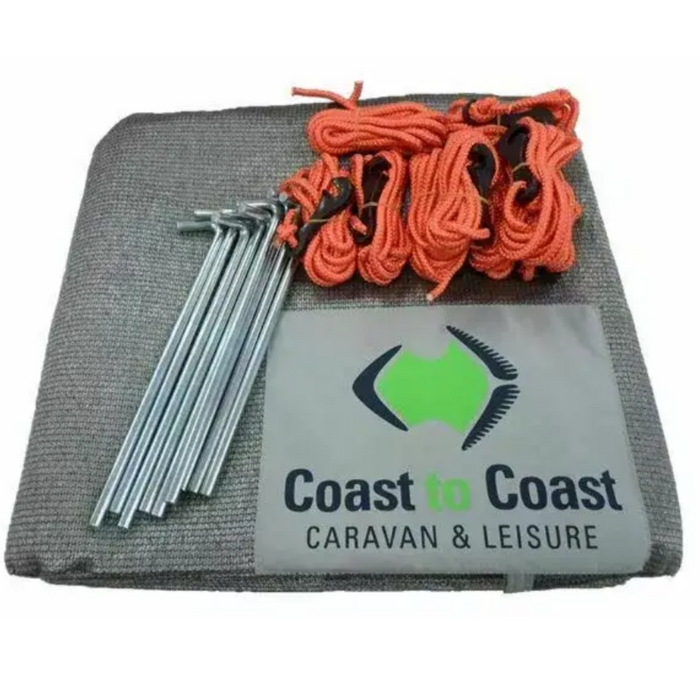 Coast V2 Sunscreen W4940mmxH1800mm T/S 17' CF Awning.