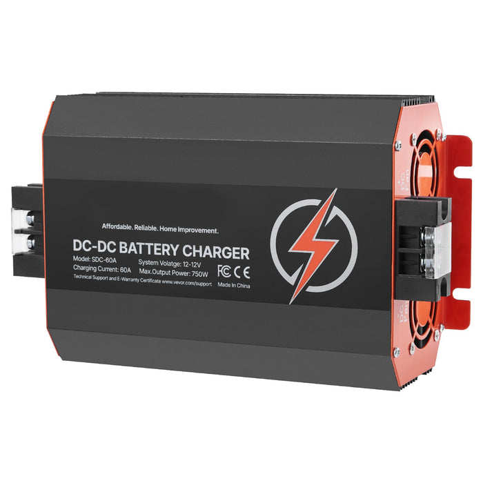DC to DC Charger 12V 60A 750W – Smart Battery Charger for Caravans, Campervan and RV's