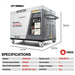 Durable and reliable power solution with specifications displayed.