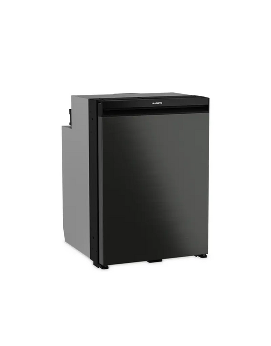 Black refrigerator/freezer for caravans