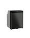 Black refrigerator/freezer for caravans