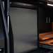 Refrigerator/Freezer in a compact kitchen setup