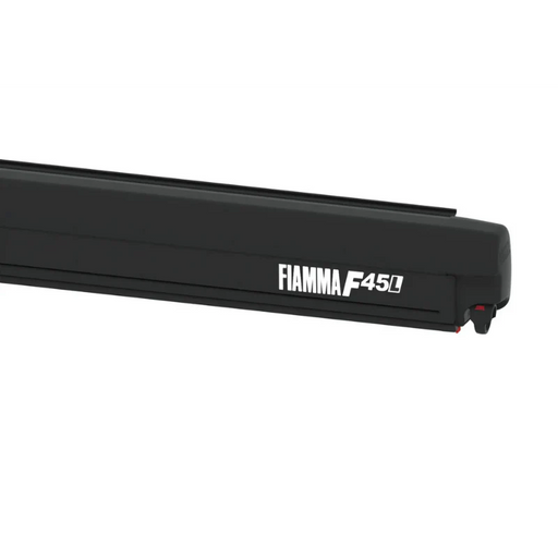 Black Fiamma F45L Case with Grey Awning