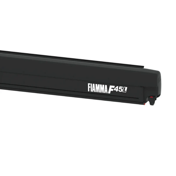 Black Fiamma F45L Case with Grey Awning