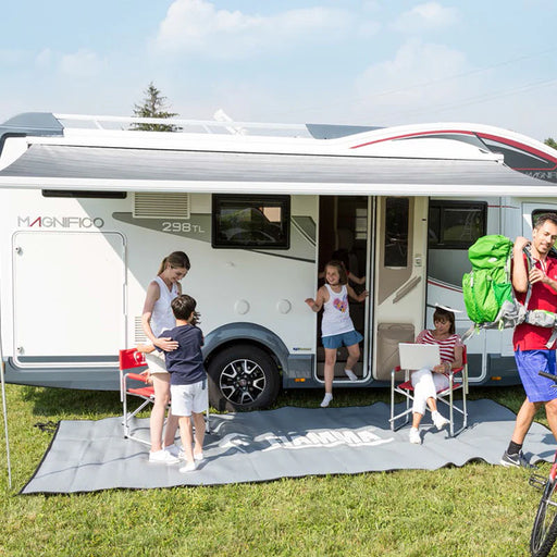 Fiamma F45 S Polar White 260 Royal Grey Awning | 06280H01R