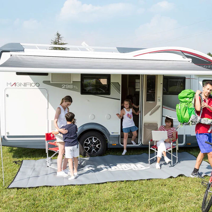 Fiamma F45 S Polar White | 230 Royal Grey Awning | 06280P01R