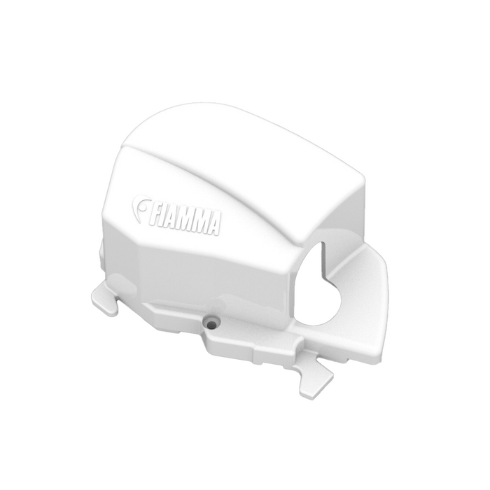 Fiamma F80s Part - Polar White left hand Winch End Cover | 98673-199