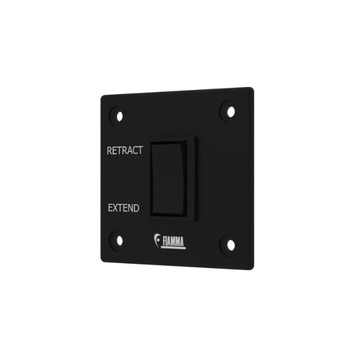 Black AC switch panel with 'Retract' and 'Extend' label