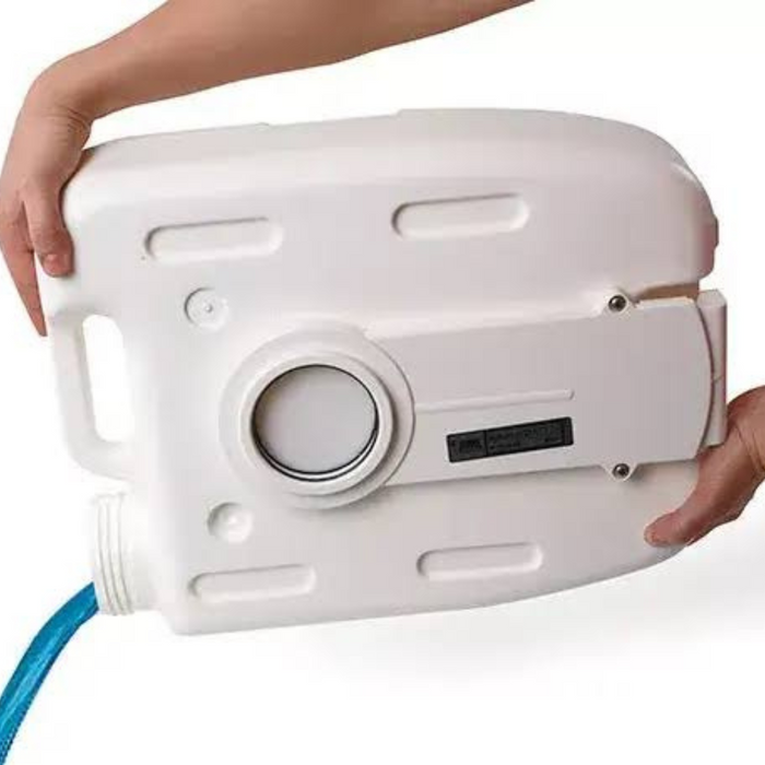 Fiamma BI-POT 1520/BI-POT 39 20L Waste Tank Platinum. 01355-01/01352-01