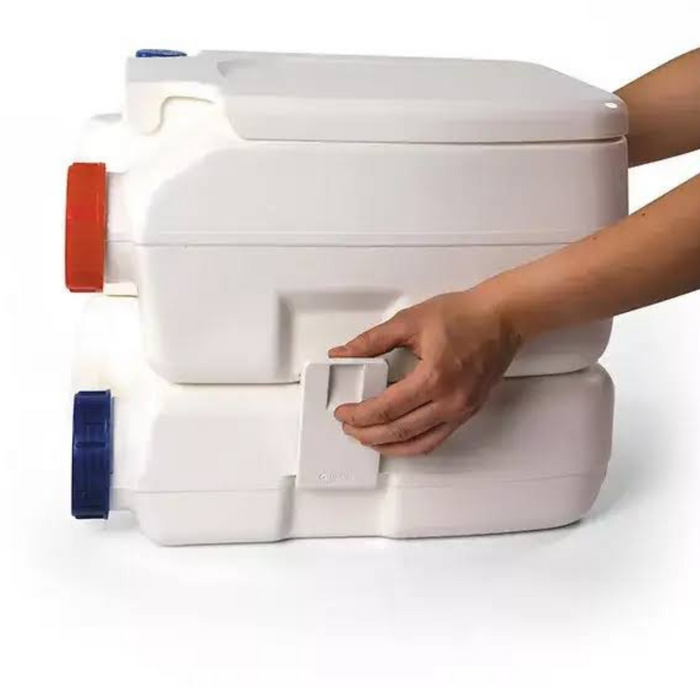 Fiamma BI-POT 1520/BI-POT 39 20L Waste Tank Platinum. 01355-01/01352-01