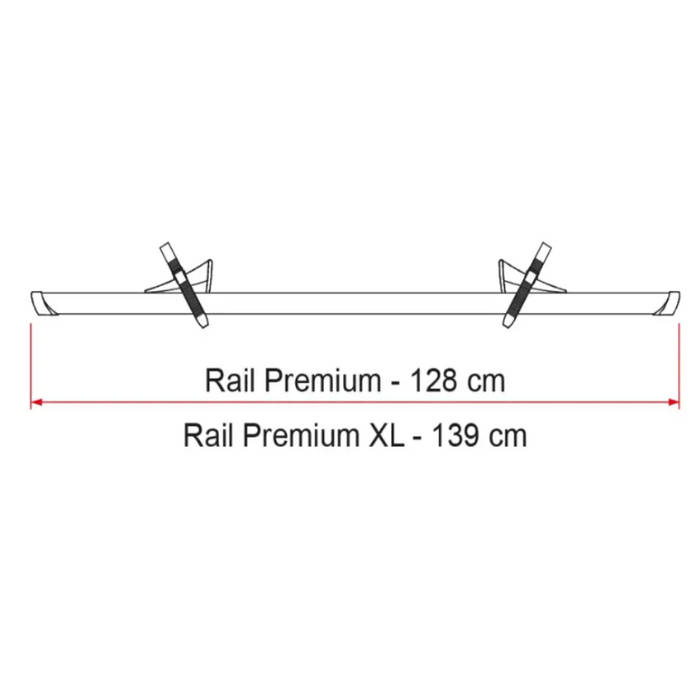 Fiamma Carry Bike Rail Premium. 98656M131